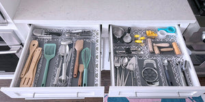 Kitchen drawer organized