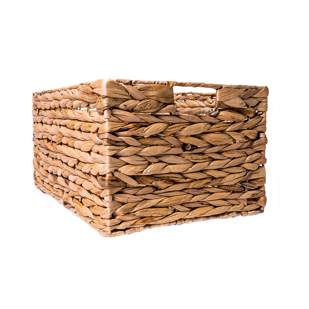 Small Wicker Baskets for Organizing Bathroom, Hyacinth Baskets Storage - 3  Pack