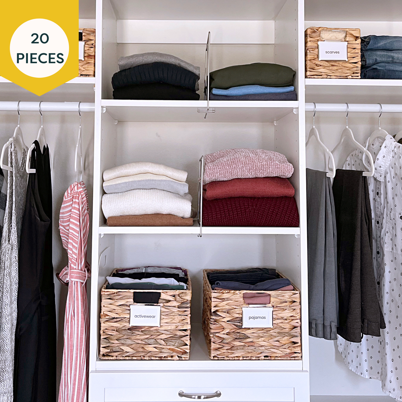 Closet Organizing Pack - Basics
