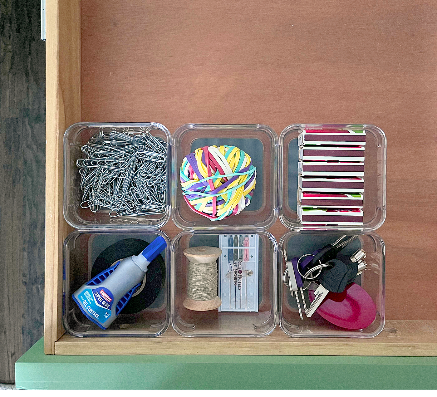 Drawer organizer small squares organizing a drawer