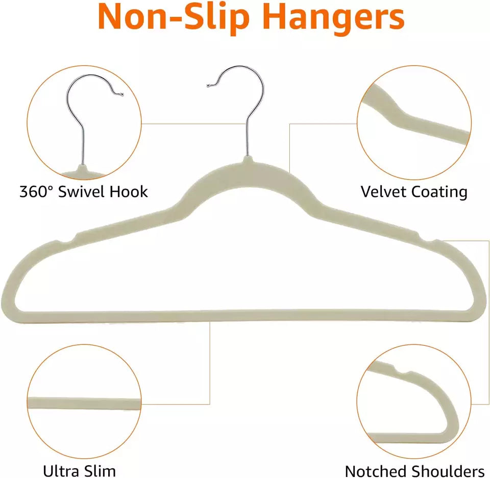 Velvet hanger information
