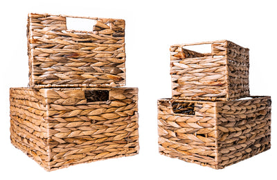 Different sizes of Water Hyacinth Baskets