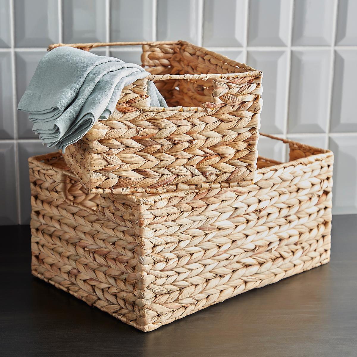 Water Hyacinth Baskets – Set of 4 Baskets