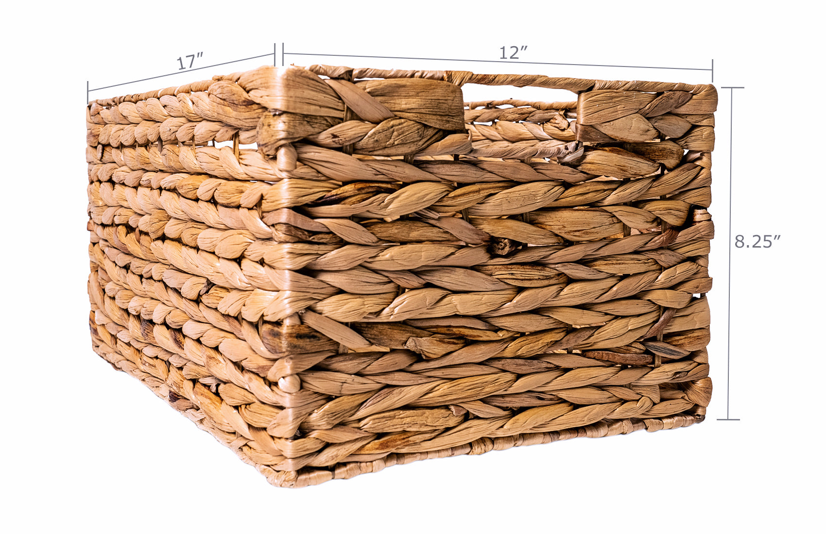 Storage Works Woven Wall Baskets for Storage, Water Hyacinth Baskets for  Shelf - Household Items, Facebook Marketplace