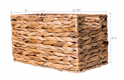 Water Hyacinth Basket – Small measurements