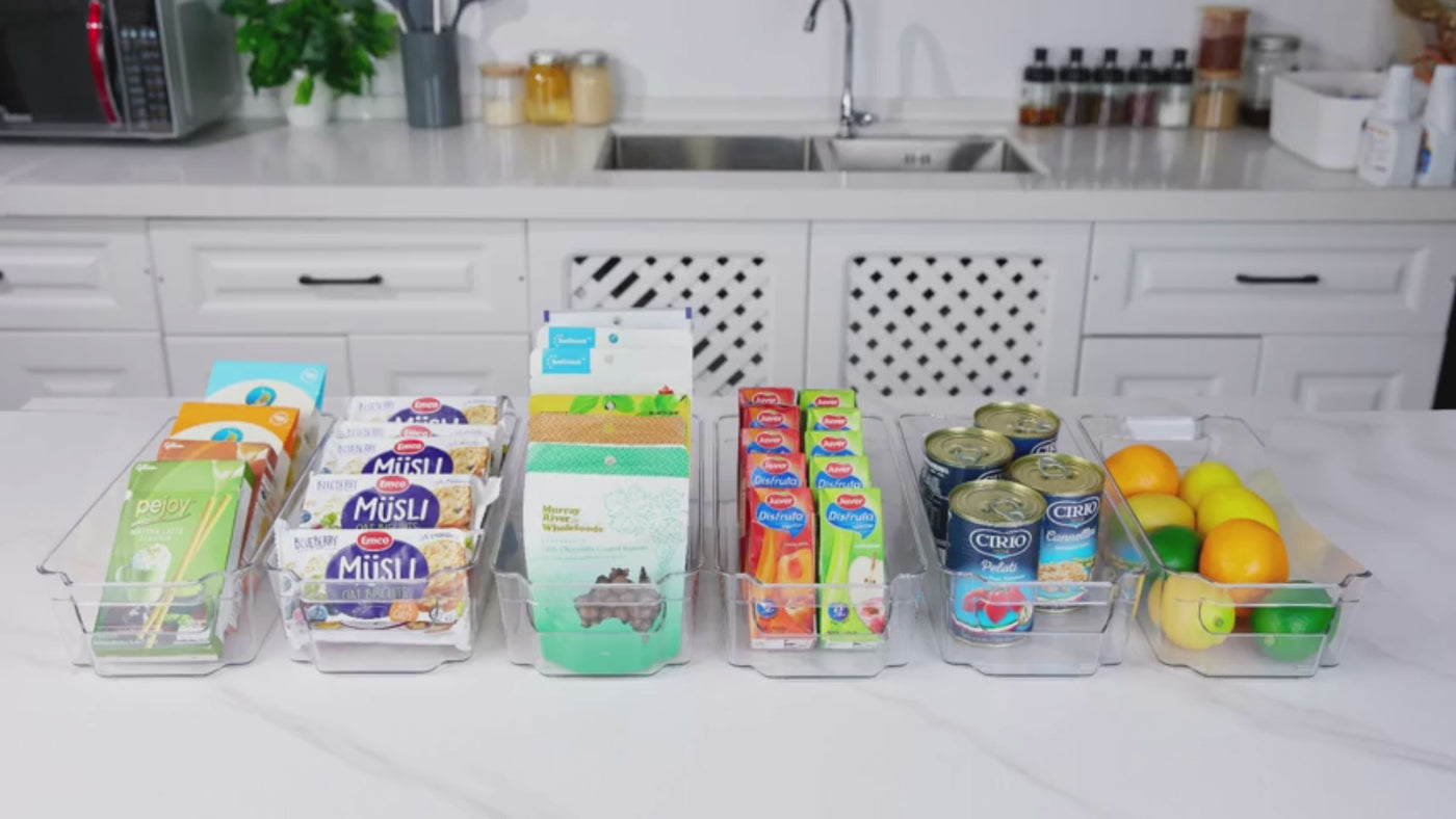 fridge organizing video 